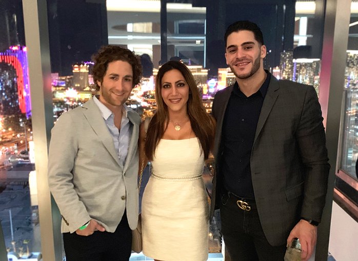 Anchor Cleveland attends Alrig USA’s ICSC Las Vegas party at The Palms Hotel & Casino.