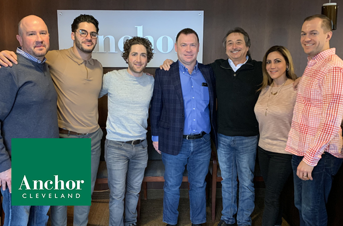 David Budge, Assistant VP of WXZ Development visits Anchor Cleveland!