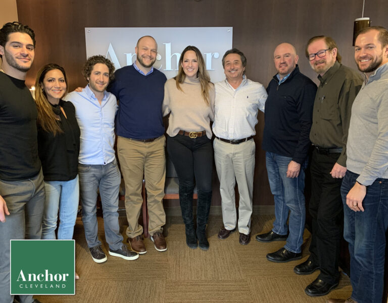 CASTO meets with the staff of Anchor Cleveland!