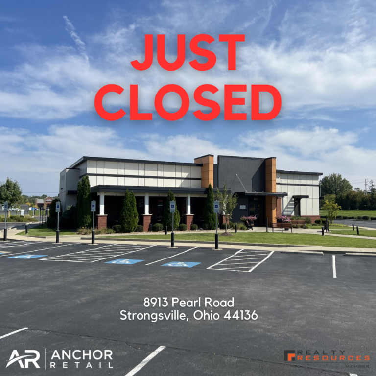 Just Closed in Strongsville, Ohio